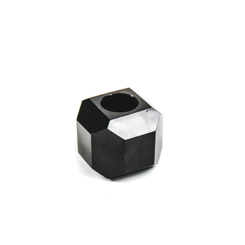 Kristallen kandelaar - 5x5x5cm- Black