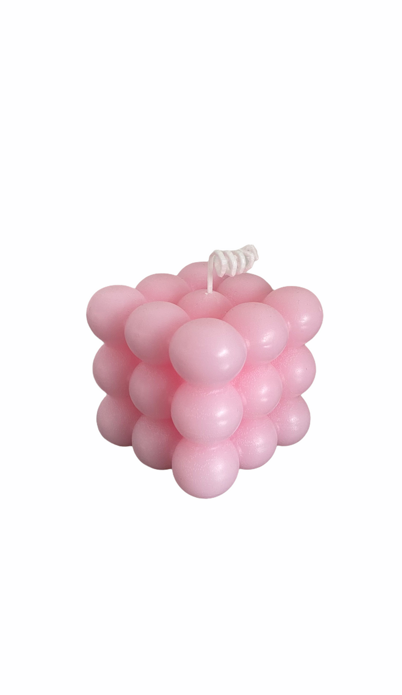 Maxi Bubble Candle - roze