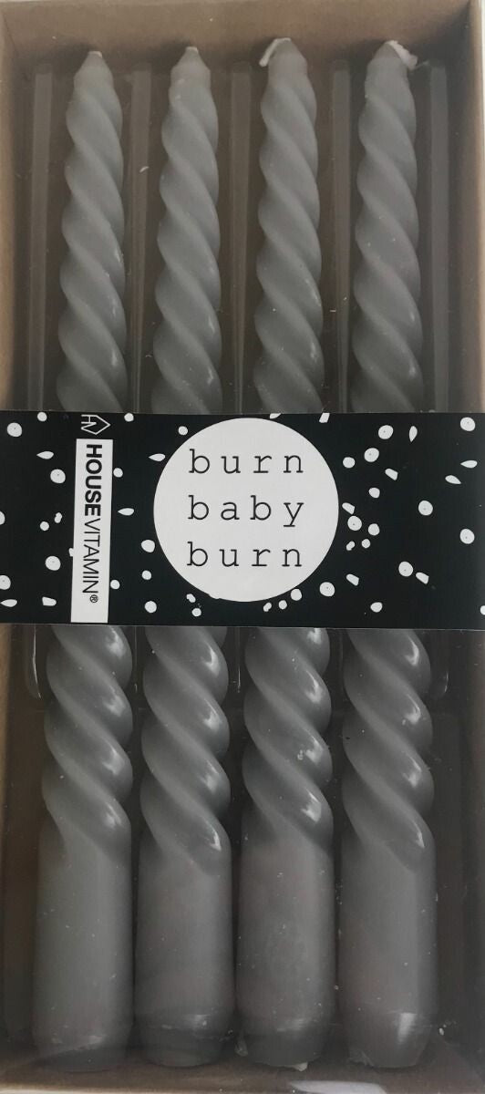 Burn baby burn diner grijs 4st